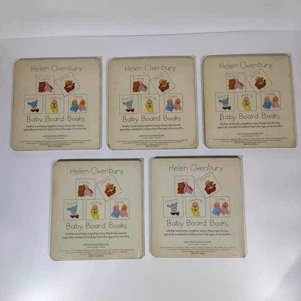 Baby Board Books Helen Oxenbury Complete Set First Edition - Image 2