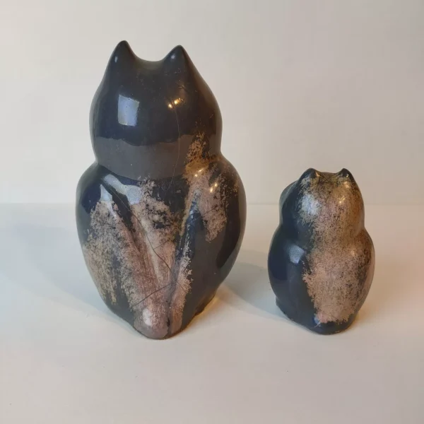 Matching Pair of Owls by Otto Keramik Pottery - Image 4