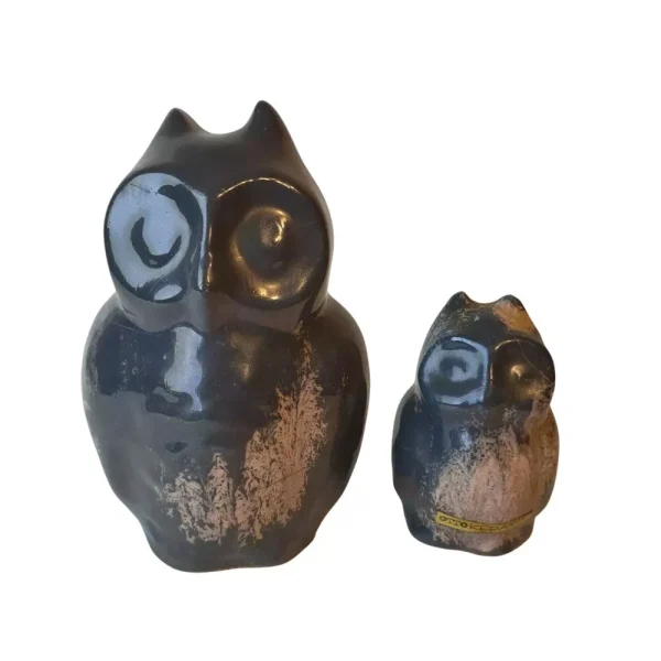 Matching Pair of Owls by Otto Keramik Pottery